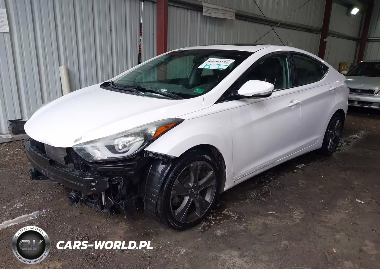 2015 Hyundai Elantra Sport VIN:KMHDH4AH2FU231386 - 2