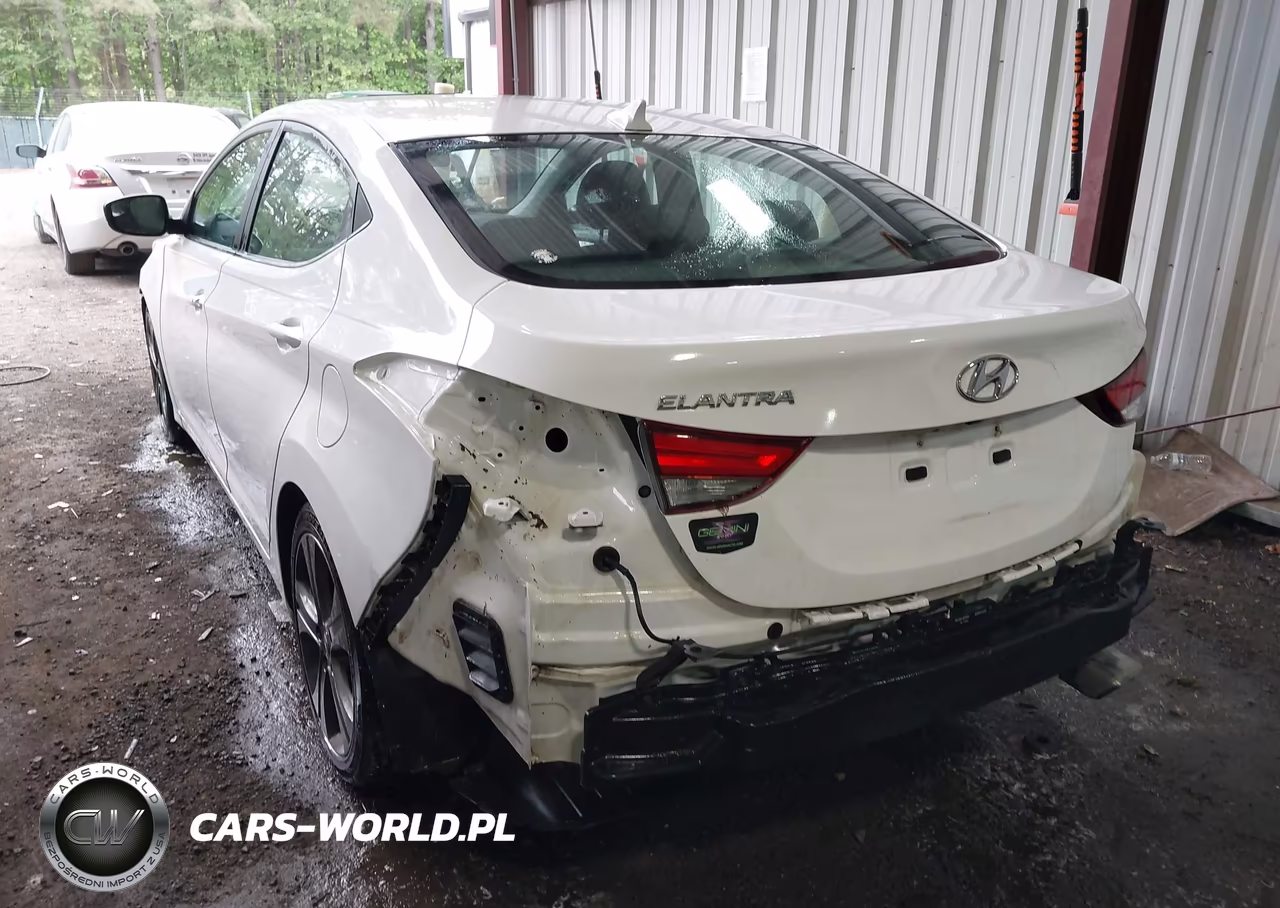 2015 Hyundai Elantra Sport VIN:KMHDH4AH2FU231386 - 3
