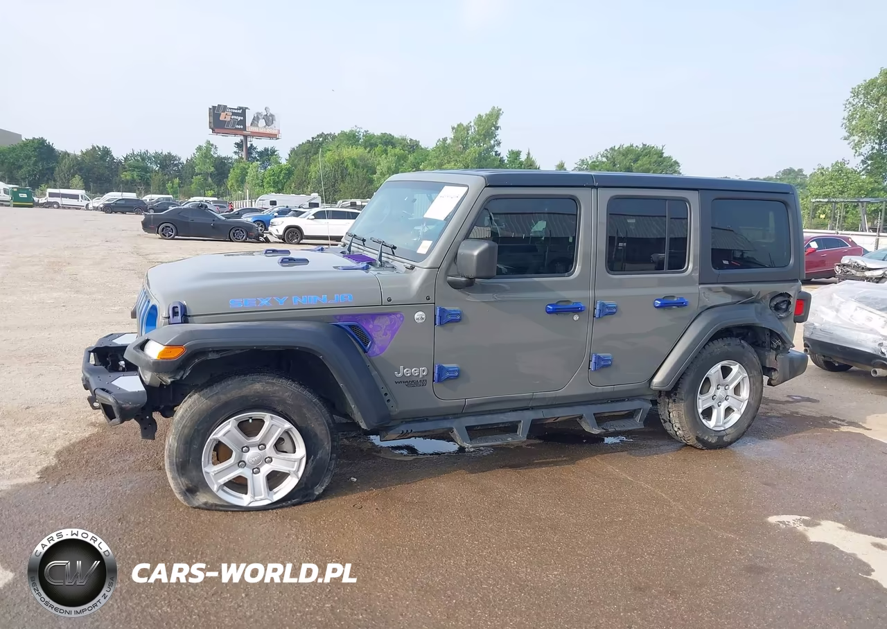 2021 Jeep Wrangler Unlimited Sport S 4X4 VIN:1C4HJXDGXMW522671 - 14