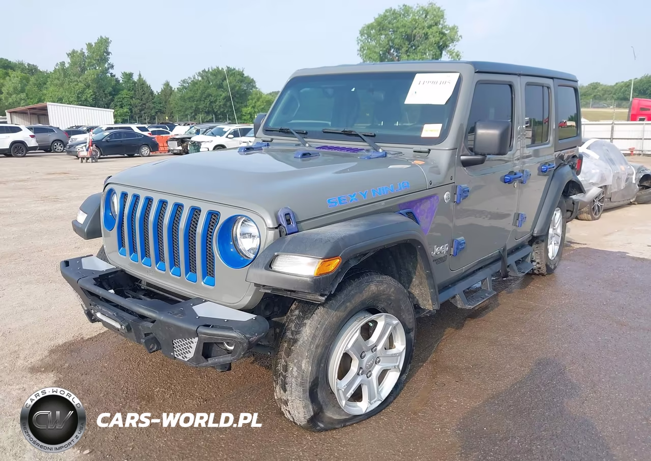 2021 Jeep Wrangler Unlimited Sport S 4X4 VIN:1C4HJXDGXMW522671 - 2