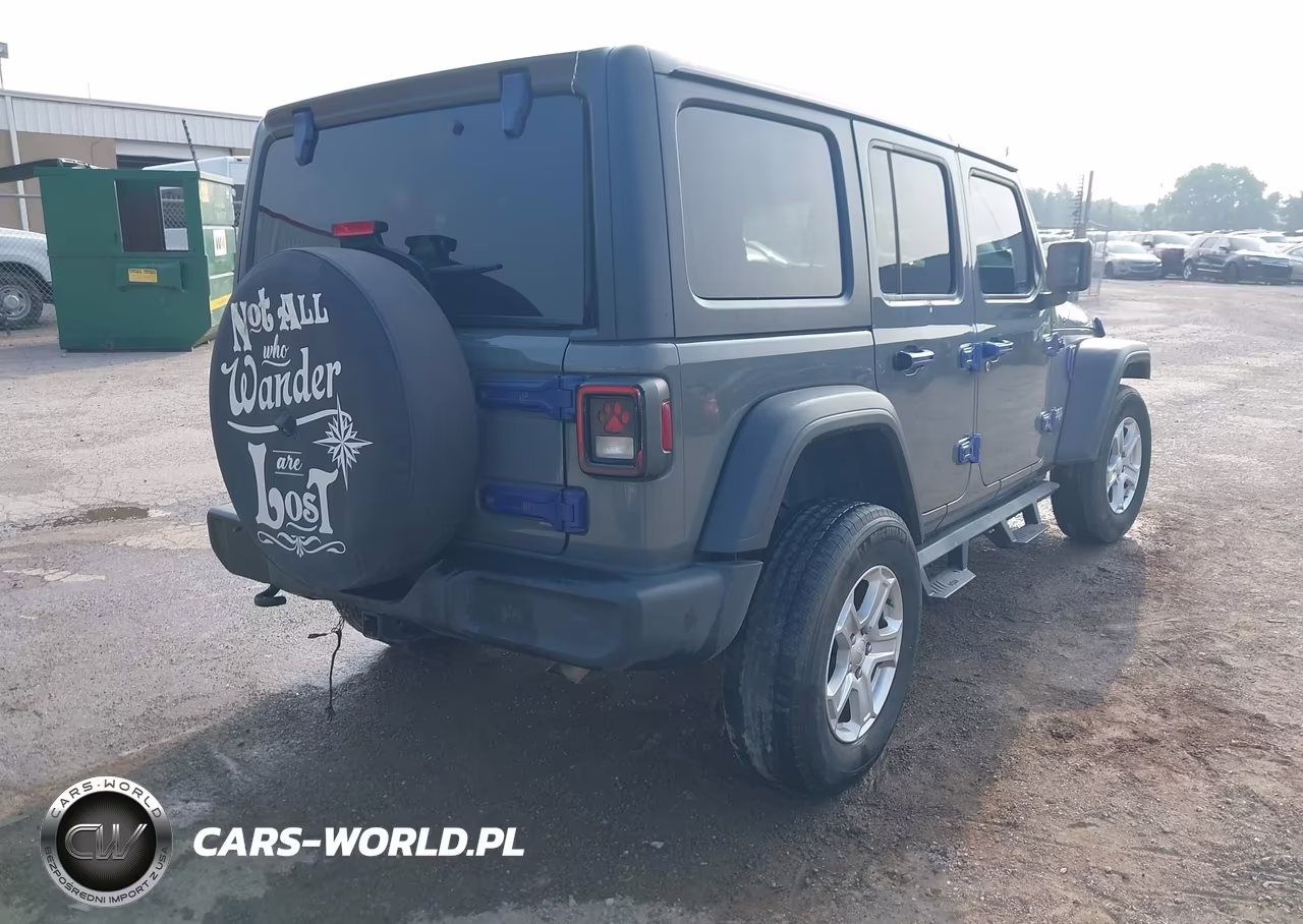 2021 Jeep Wrangler Unlimited Sport S 4X4 VIN:1C4HJXDGXMW522671 - 4