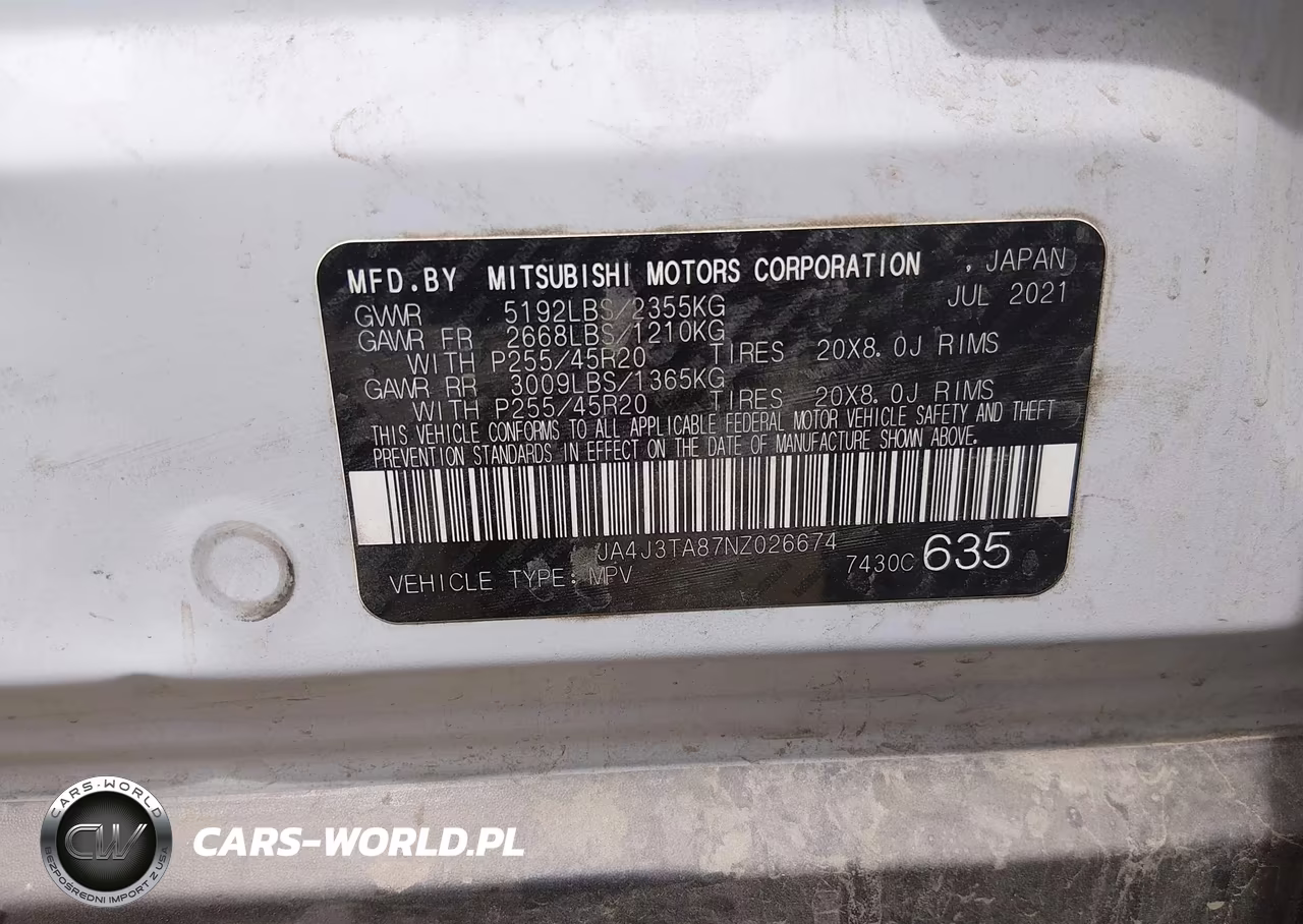 2022 Mitsubishi Outlander Es 2.5 2Wd VIN:JA4J3TA87NZ026674 - 9