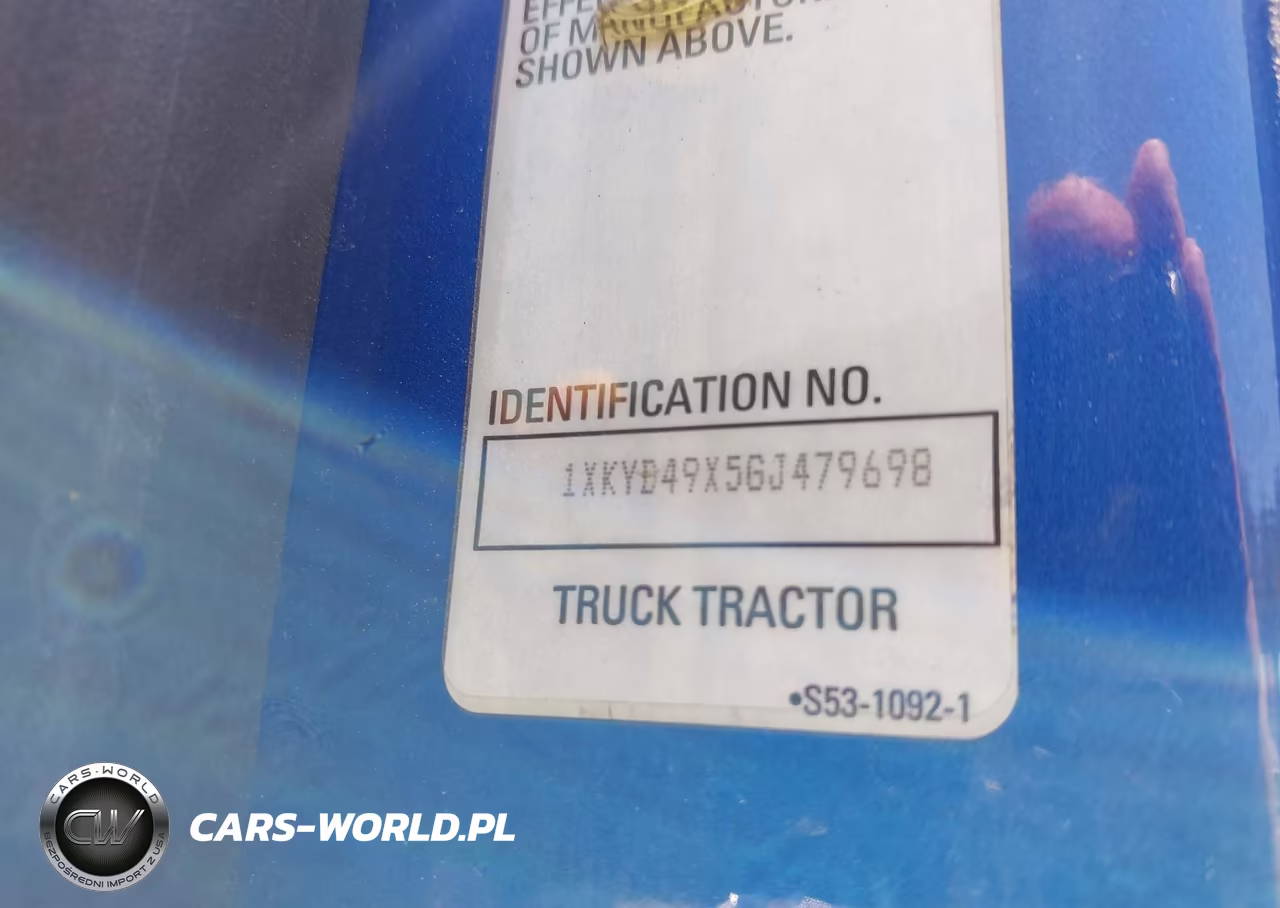 2016 Kenworth Construction T680 VIN:1XKYD49X5GJ479698 - 8