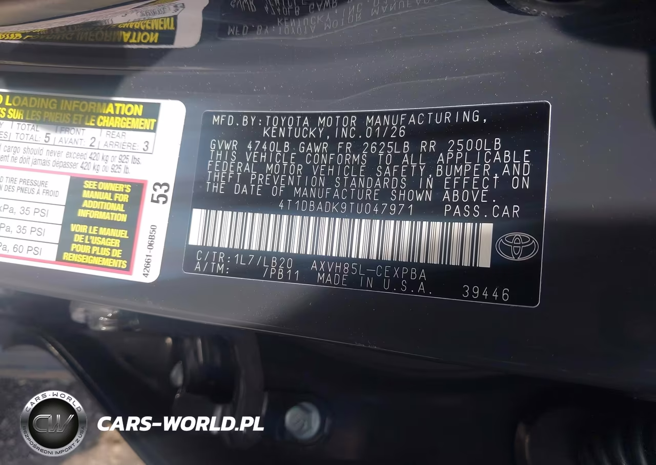 2026 Toyota Camry Xse VIN:4T1DBADK9TU047971 - 9