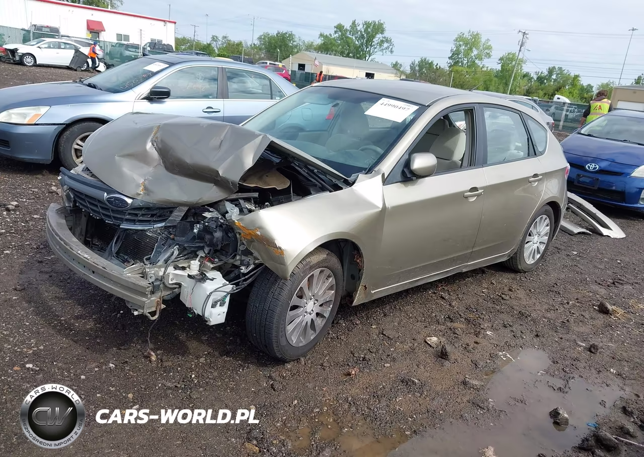 2008 Subaru Impreza 2.5I VIN:JF1GH61638H807516 - 2