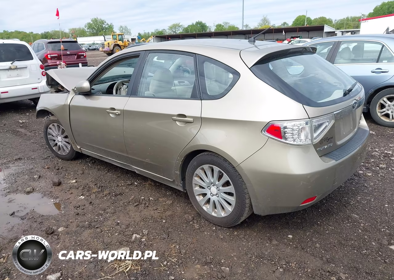 2008 Subaru Impreza 2.5I VIN:JF1GH61638H807516 - 3