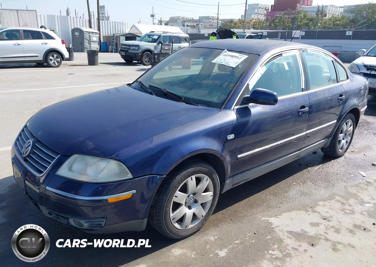 2003 Volkswagen Passat Glx VIN:WVWRH63B23P001534 - 2