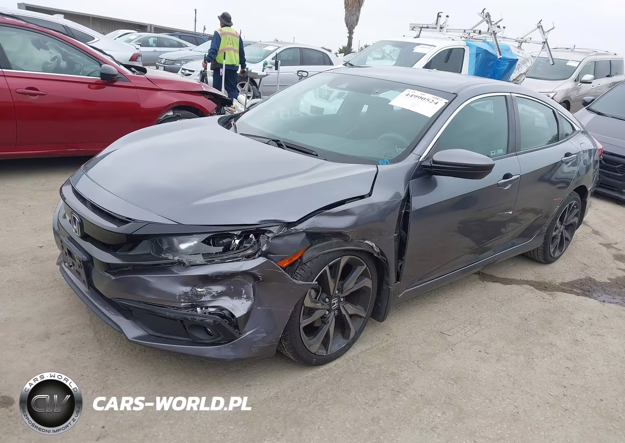 2020 Honda Civic Sport VIN:2HGFC2F82LH538226 - 2