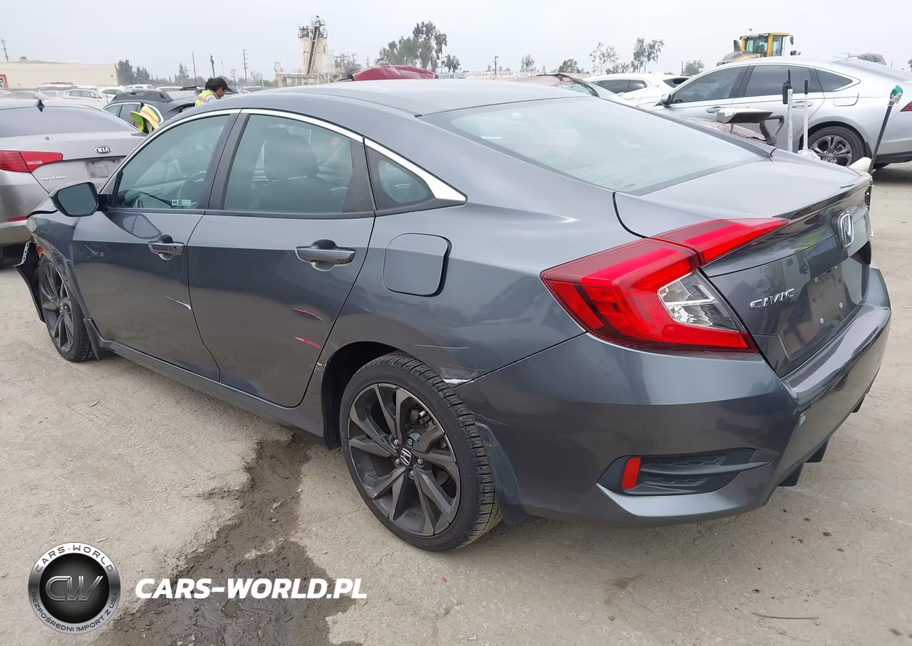 2020 Honda Civic Sport VIN:2HGFC2F82LH538226 - 3