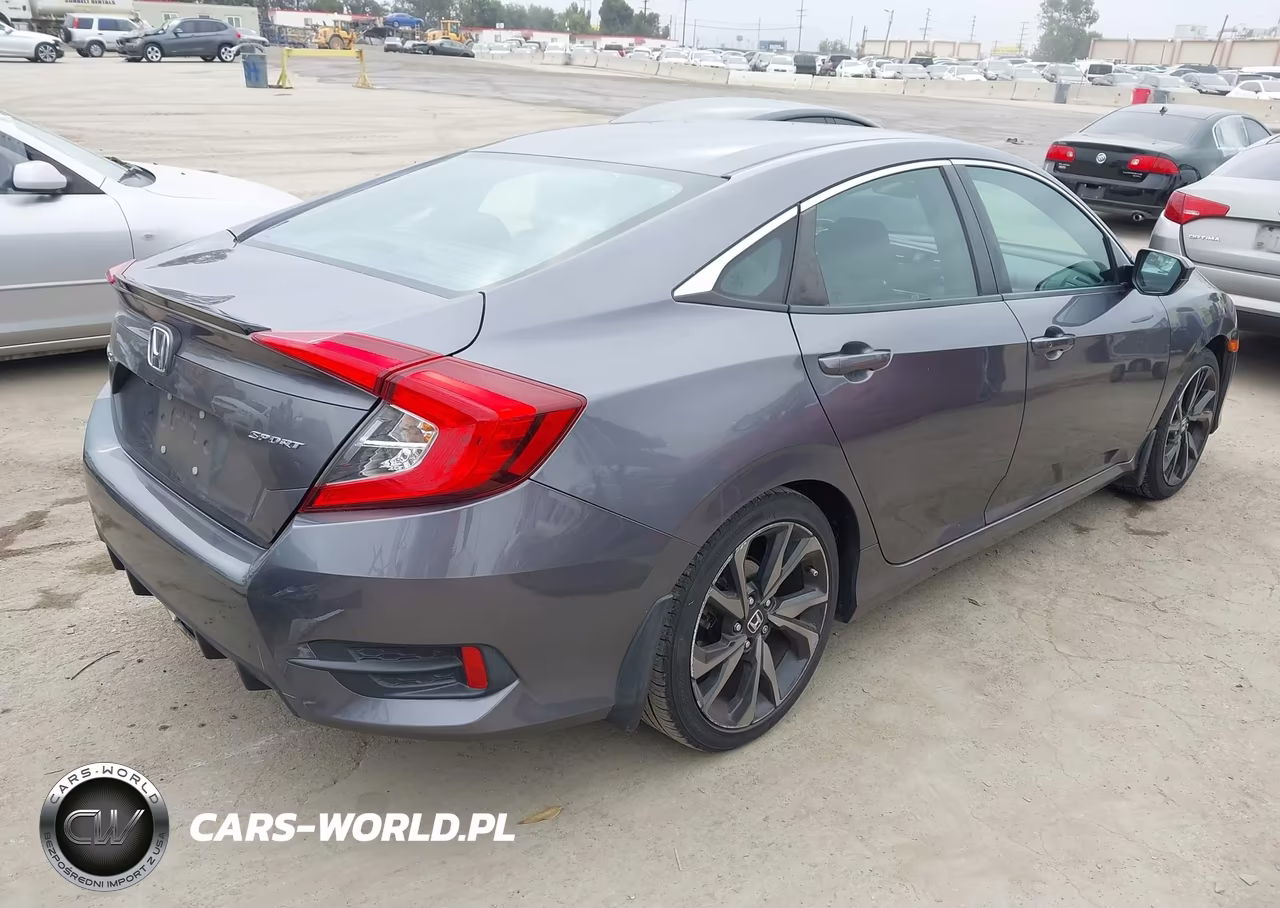 2020 Honda Civic Sport VIN:2HGFC2F82LH538226 - 4