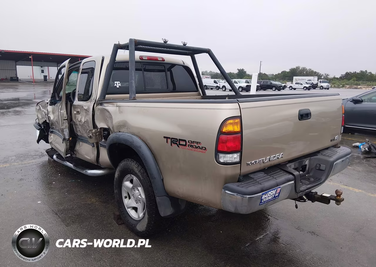 2002 Toyota Tundra Sr5 V8 VIN:5TBRT34152S277576 - 3