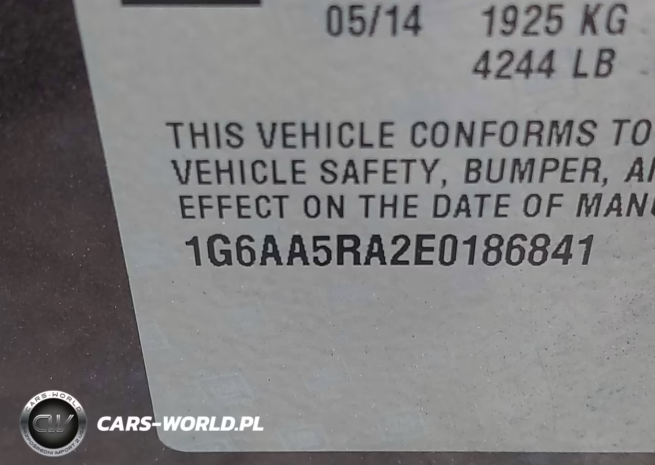 2014 Cadillac Ats Standard VIN:1G6AA5RA2E0186841 - 9
