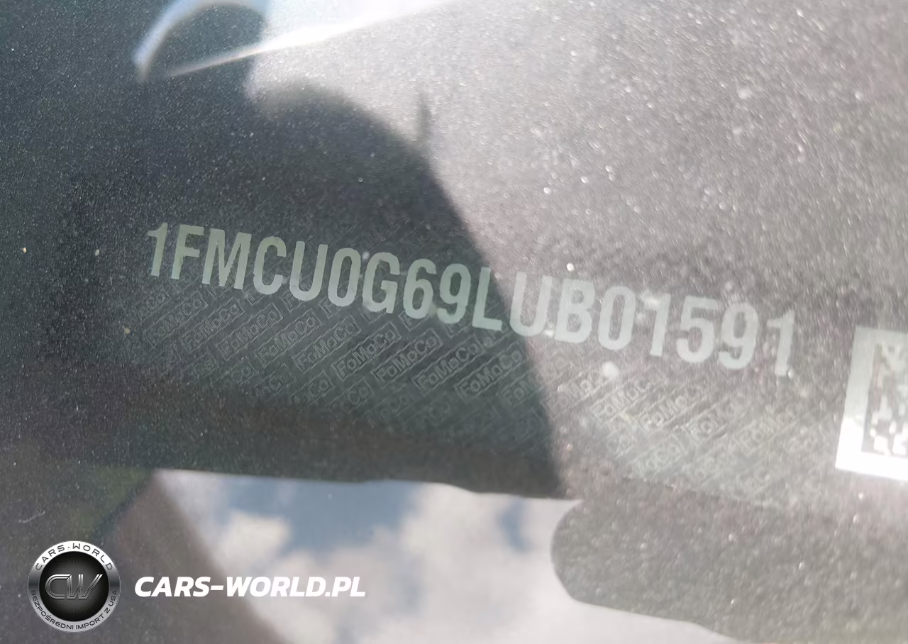 2020 Ford Escape Se VIN:1FMCU0G69LUB01591 - 9