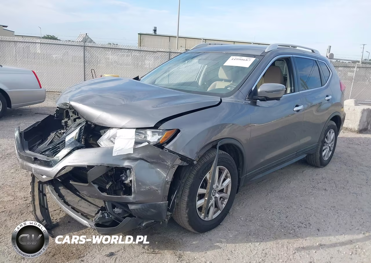 2017 Nissan Rogue Sv VIN:KNMAT2MT1HP528807 - 2