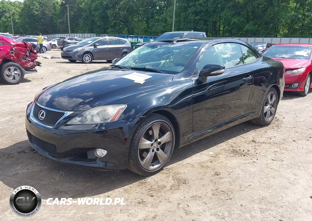 2010 Lexus Is 250C VIN:JTHFF2C28A2506343 - 2