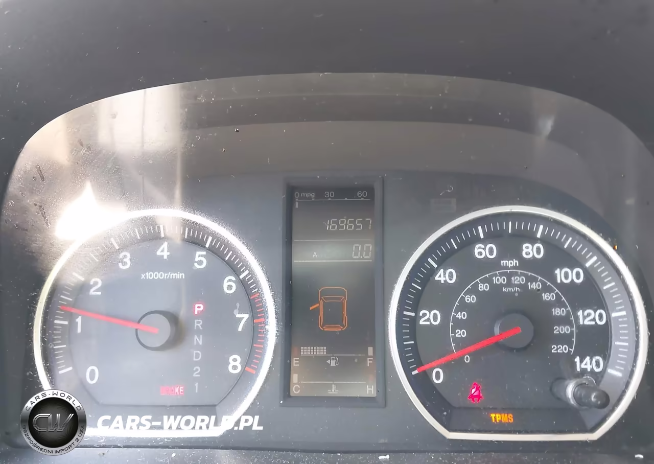 2008 Honda Cr-V Lx VIN:JHLRE38368C000672 - 7