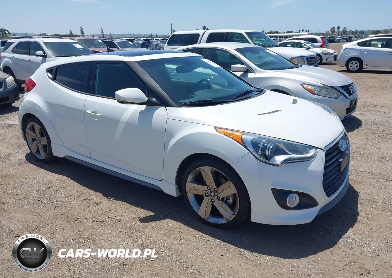 2014 Hyundai Veloster Turbo W-Blue