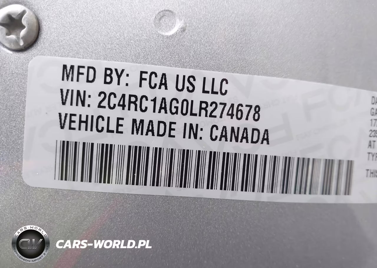 2020 Chrysler Voyager L VIN:2C4RC1AG0LR274678 - 9