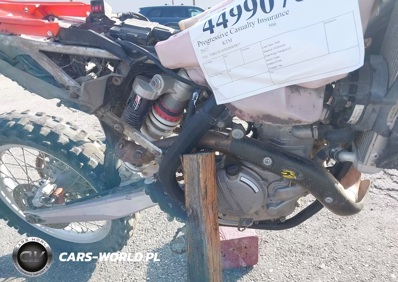 2017 Ktm 500 Exc-F VIN:VBKEXL40XHM409817 - 8