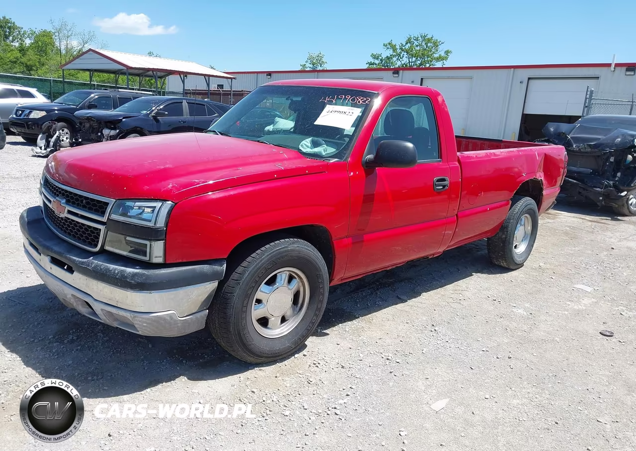 2006 Chevrolet Silverado 1500 Work Truck VIN:3GCEC14X06G186511 - 2