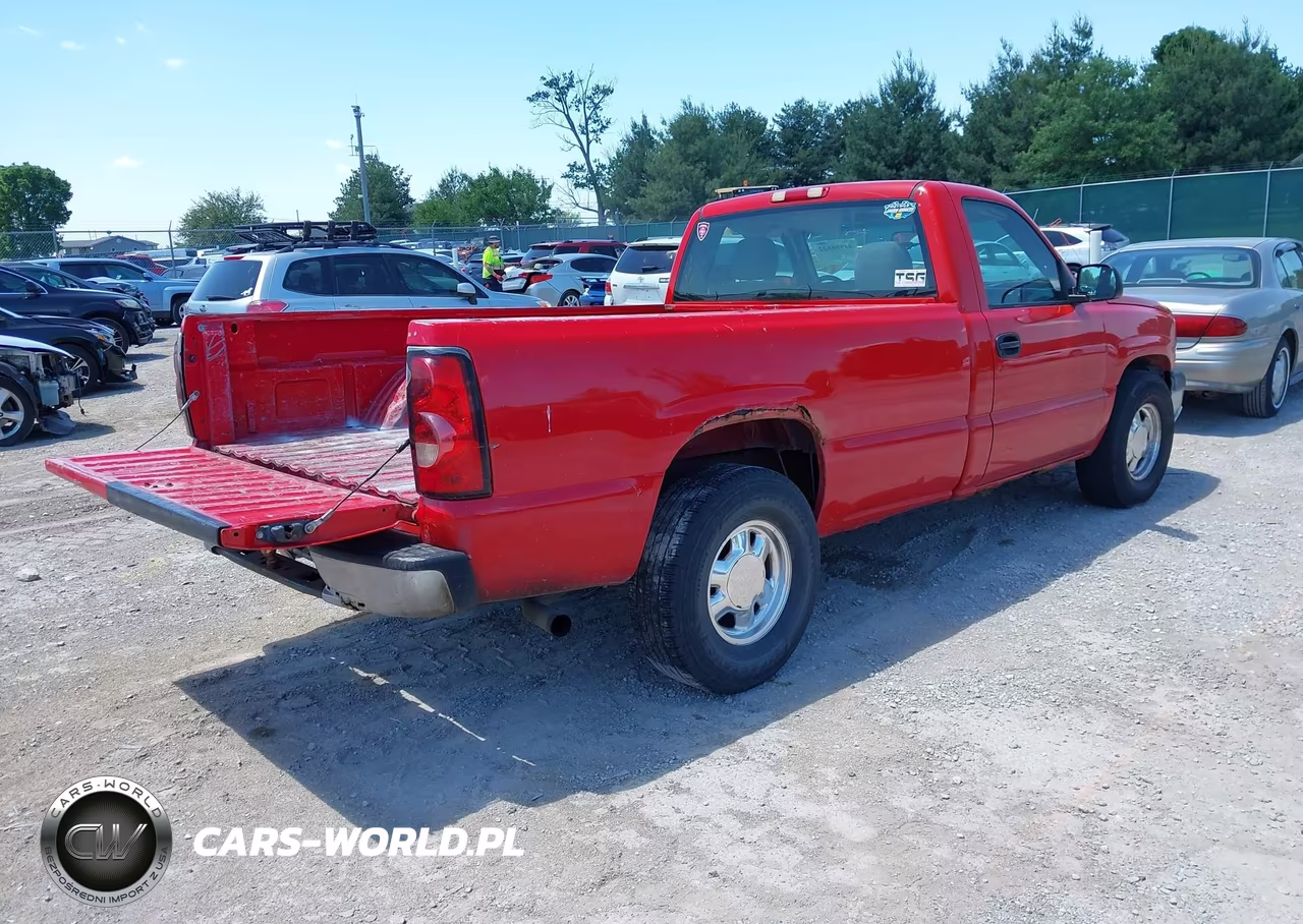 2006 Chevrolet Silverado 1500 Work Truck VIN:3GCEC14X06G186511 - 4