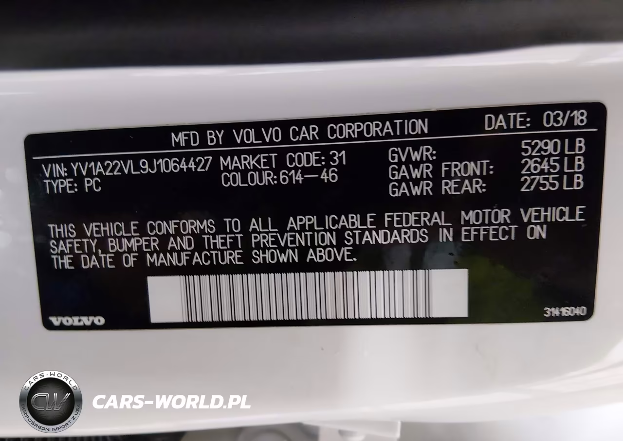 2018 Volvo V90 T6 Inscription VIN:YV1A22VL9J1064427 - 9