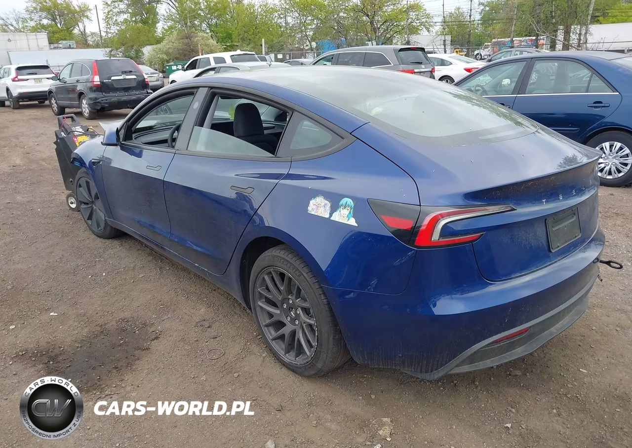2025 Tesla Model 3 Long Range Rear-Wheel Drive-Standard Rear-Wheel Drive VIN:5YJ3E1EAXSF984364 - 3