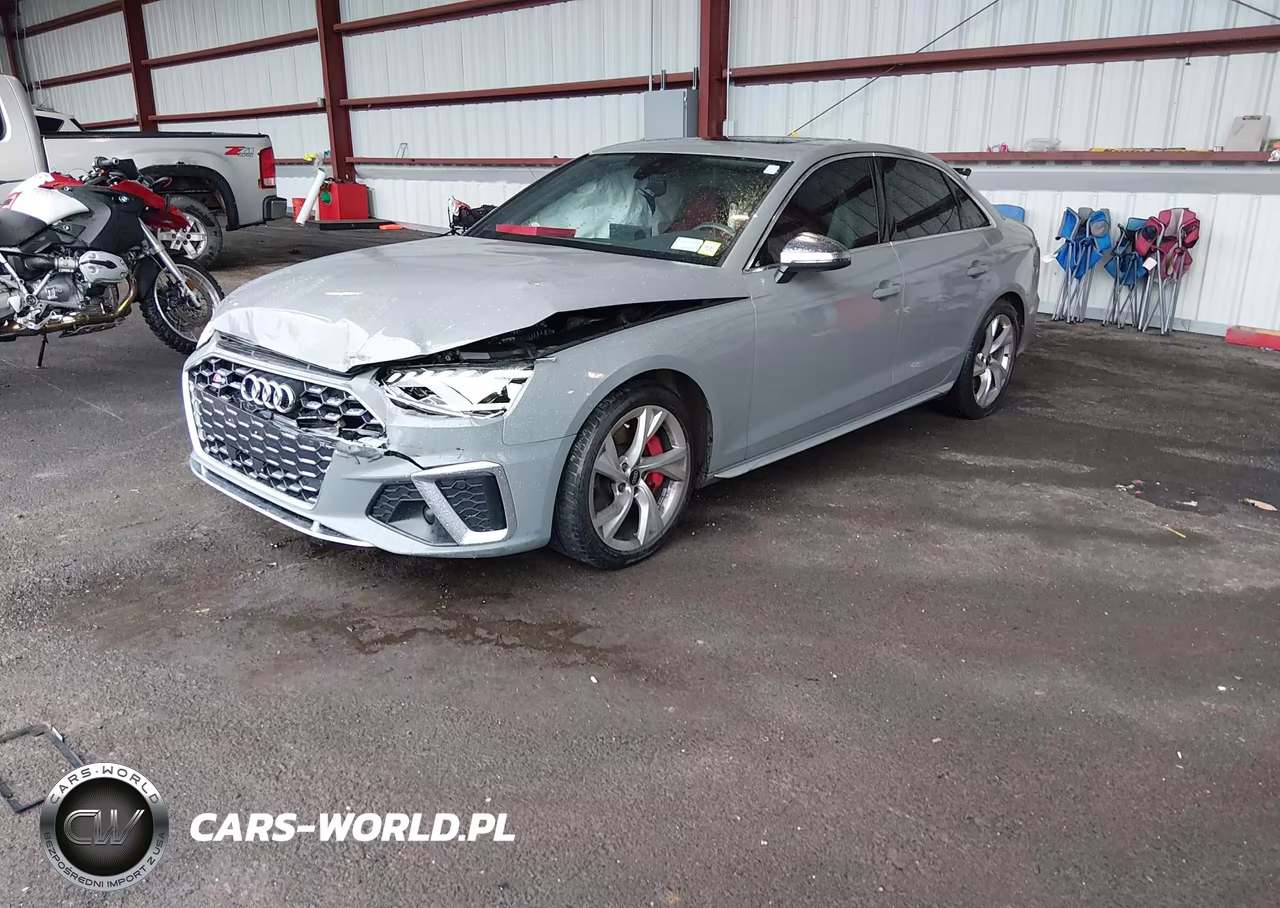2022 Audi S4 Premium Plus Tfsi Quattro Tiptronic VIN:WAUB4AF4XNA019991 - 2