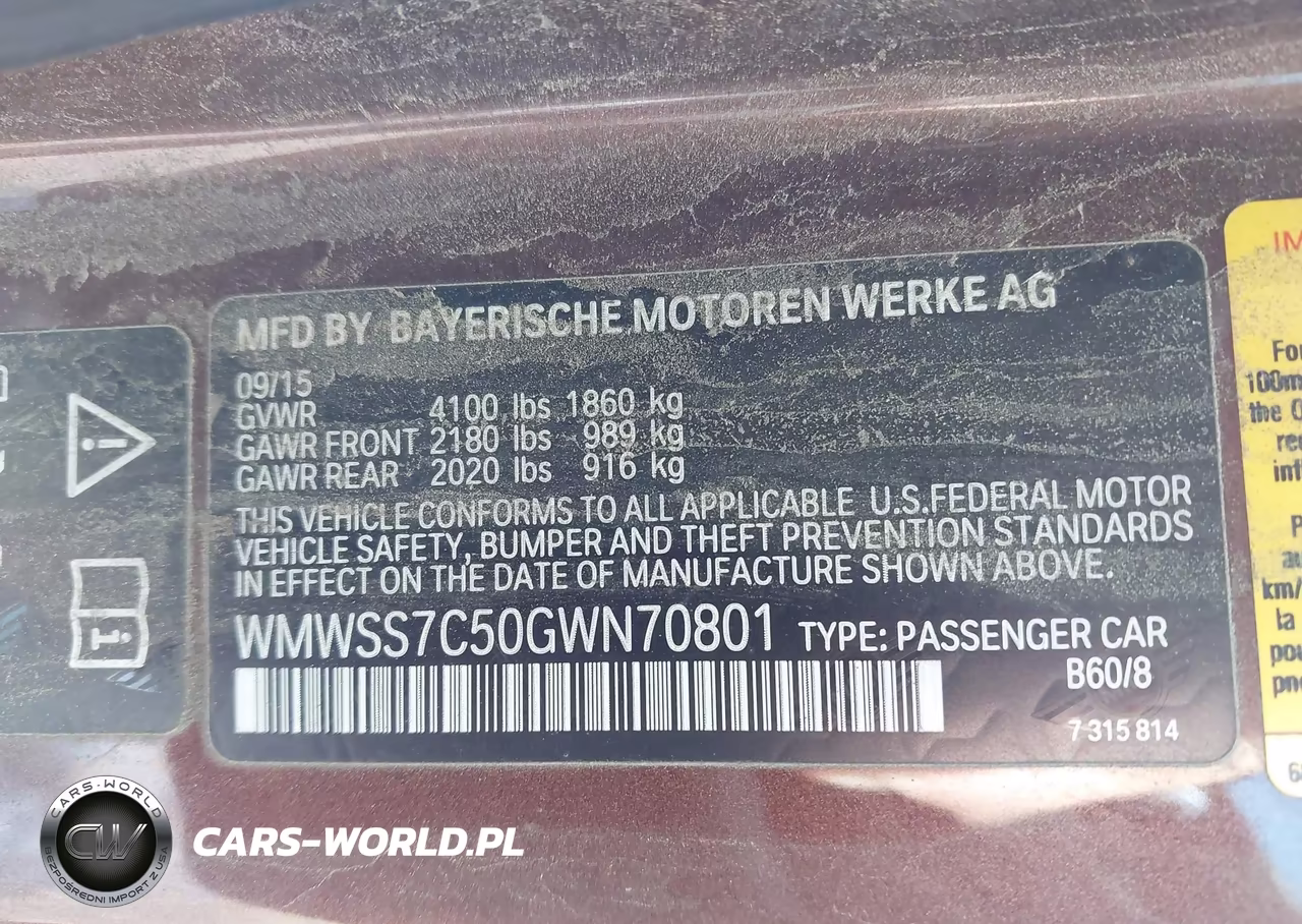 2016 Mini Paceman Cooper S VIN:WMWSS7C50GWN70801 - 9