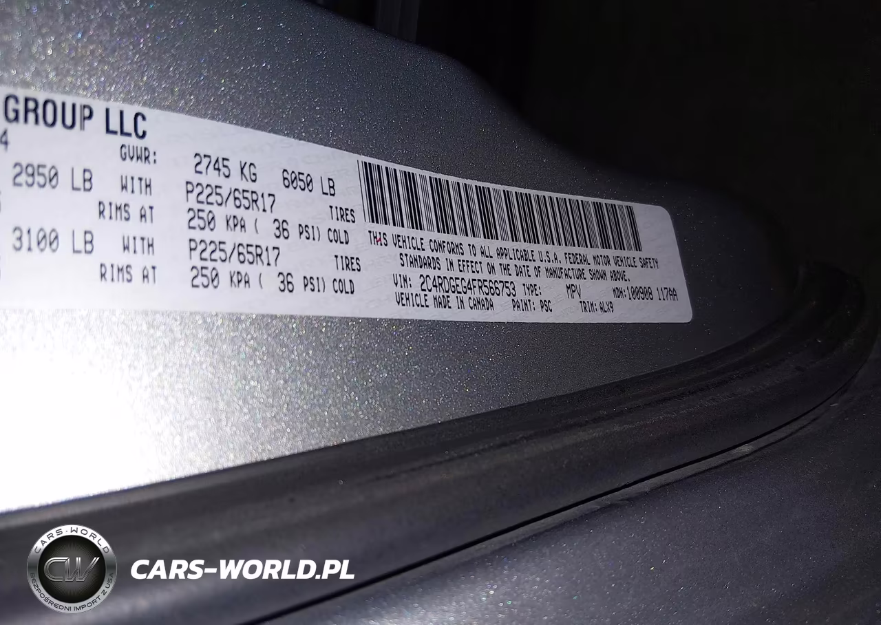 2015 Dodge Grand Caravan R-T VIN:2C4RDGEG4FR566753 - 9