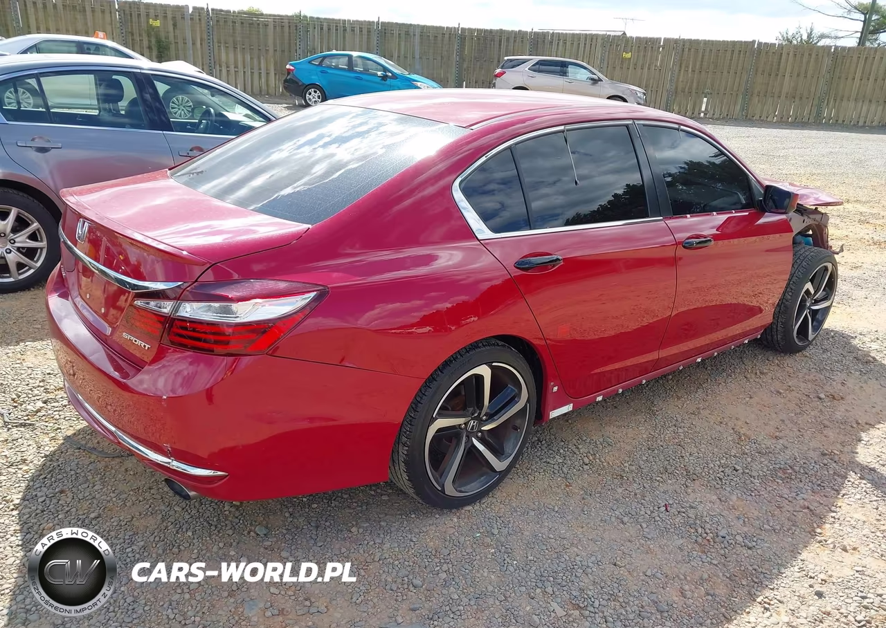 2016 Honda Accord Sport VIN:1HGCR2F50GA085395 - 4
