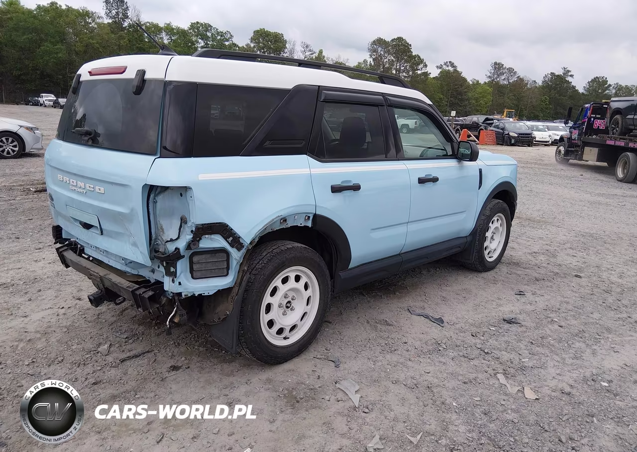 2023 Ford Bronco Sport Heritage VIN:3FMCR9G65PRD62686 - 4