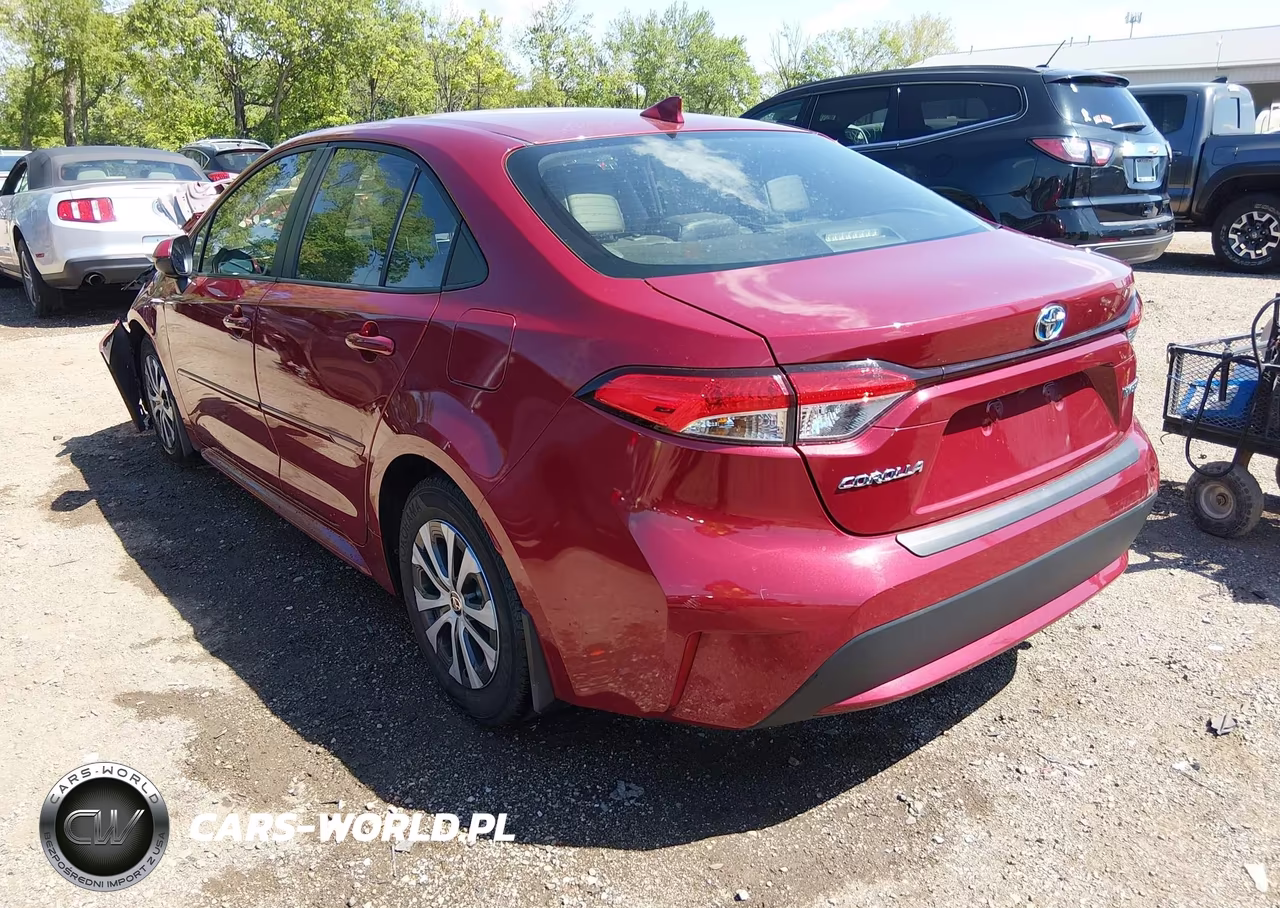 2022 Toyota Corolla Hybrid Le VIN:JTDEAMDE9NJ060652 - 3