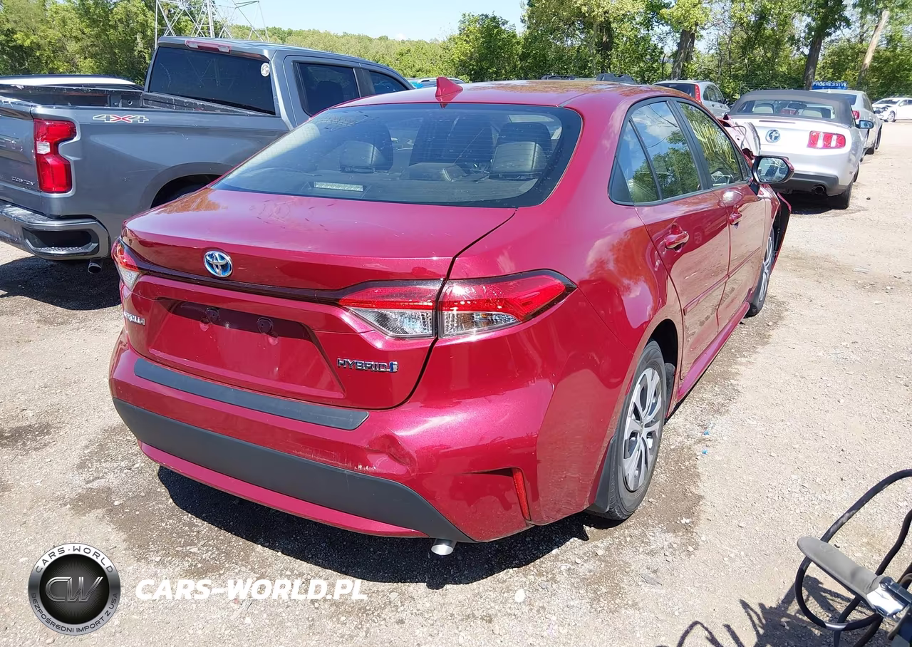 2022 Toyota Corolla Hybrid Le VIN:JTDEAMDE9NJ060652 - 4