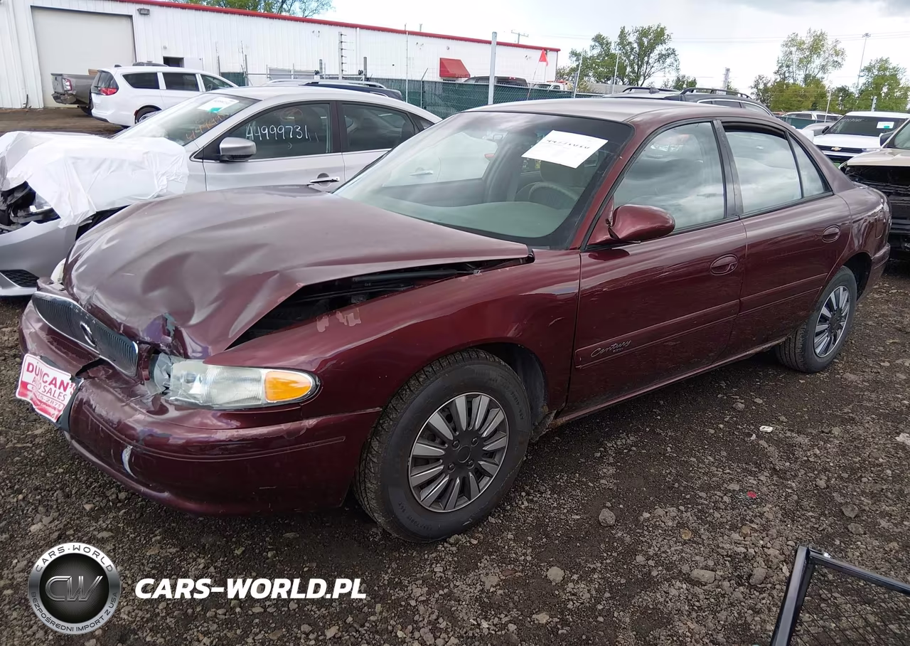 2002 Buick Century Custom VIN:2G4WS52JX21258021 - 2