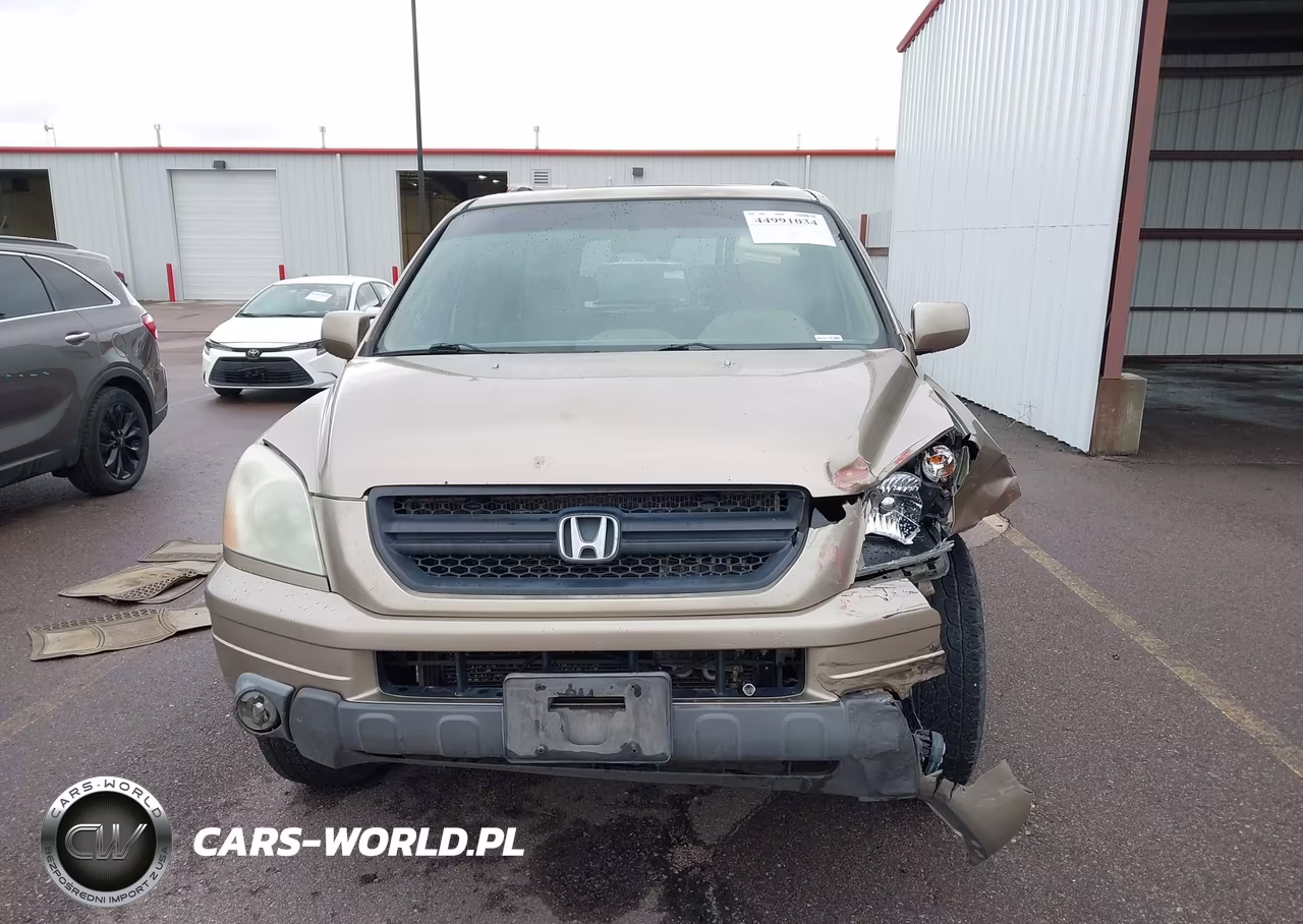 2005 Honda Pilot Ex-L VIN:2HKYF18605H501979 - 12