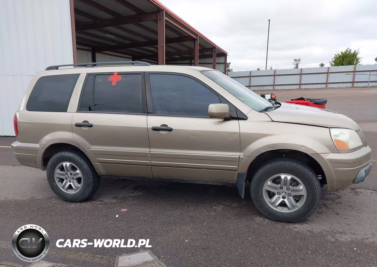 2005 Honda Pilot Ex-L VIN:2HKYF18605H501979 - 13