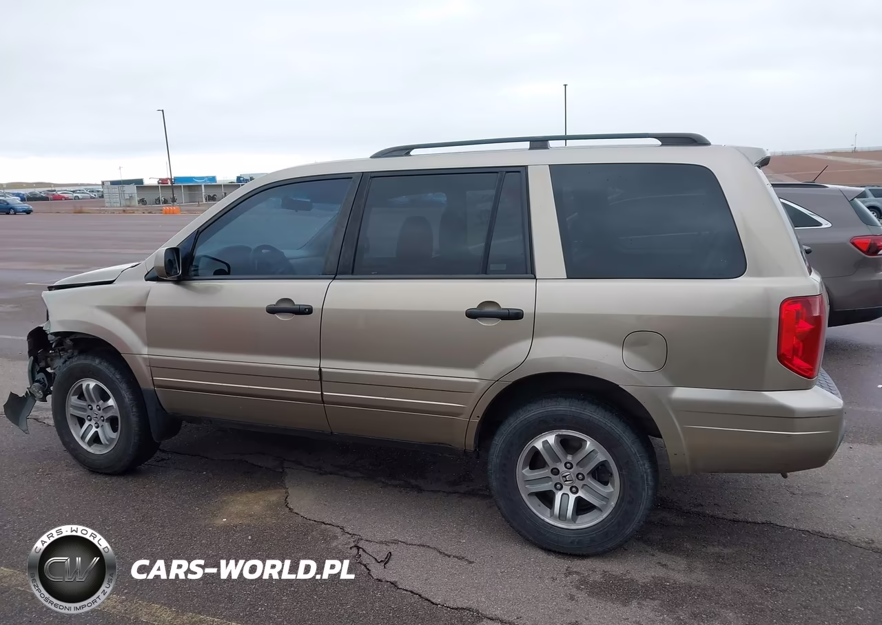 2005 Honda Pilot Ex-L VIN:2HKYF18605H501979 - 14