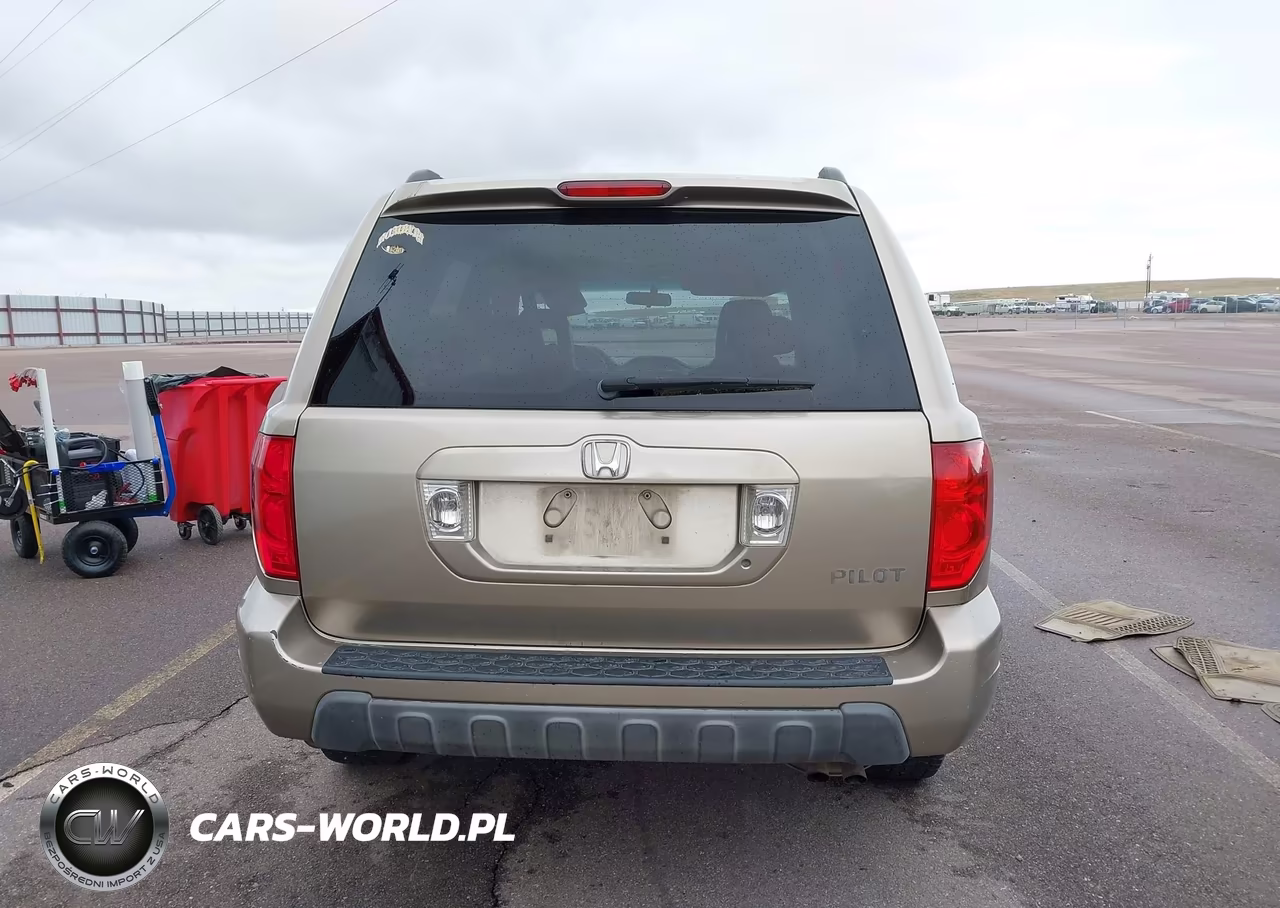 2005 Honda Pilot Ex-L VIN:2HKYF18605H501979 - 16