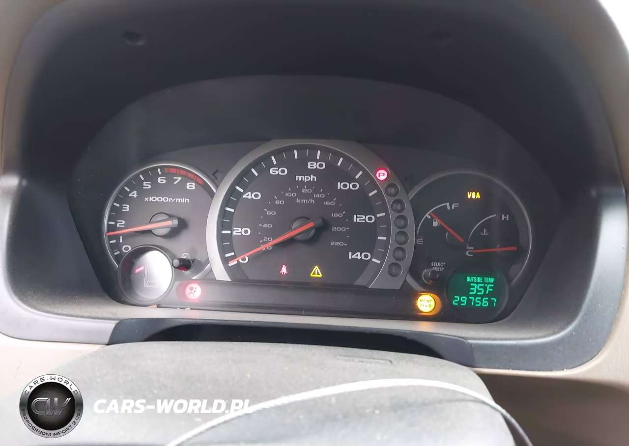 2005 Honda Pilot Ex-L VIN:2HKYF18605H501979 - 7