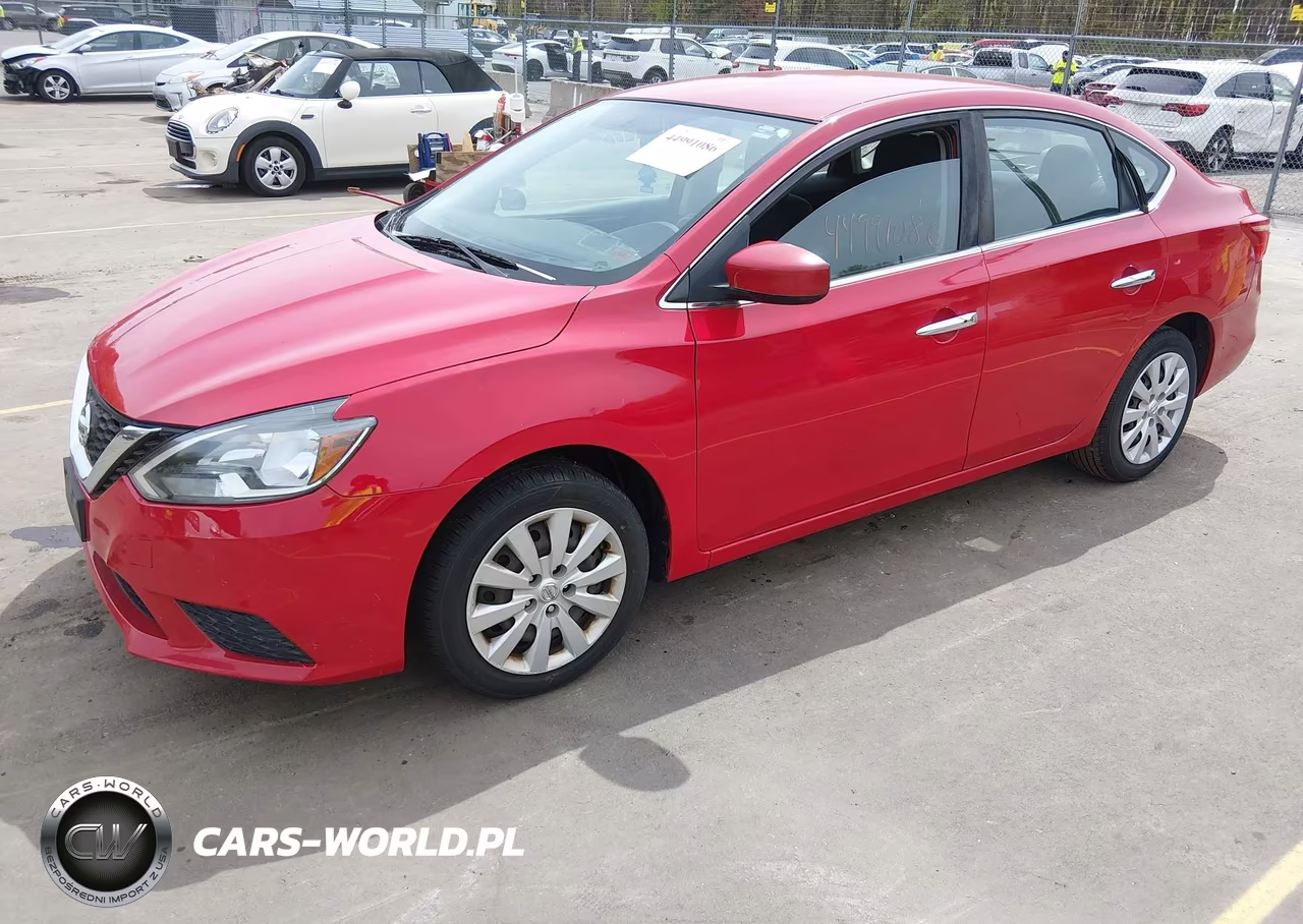2016 Nissan Sentra Sv VIN:3N1AB7AP6GL674835 - 2