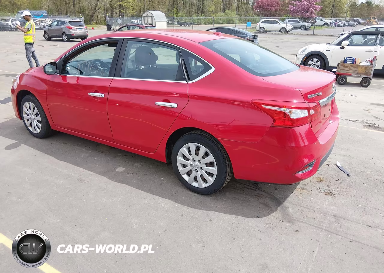 2016 Nissan Sentra Sv VIN:3N1AB7AP6GL674835 - 3