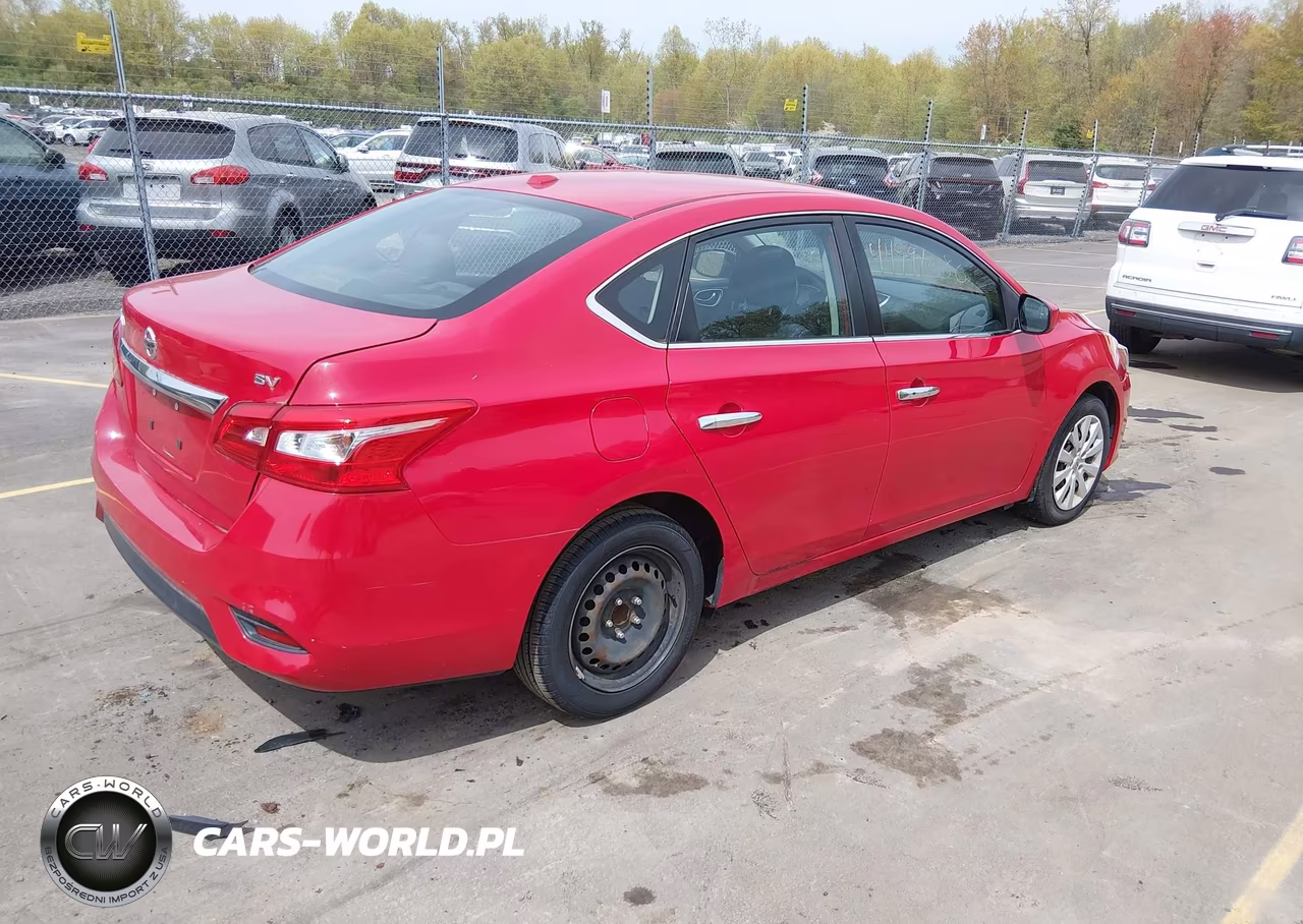 2016 Nissan Sentra Sv VIN:3N1AB7AP6GL674835 - 4