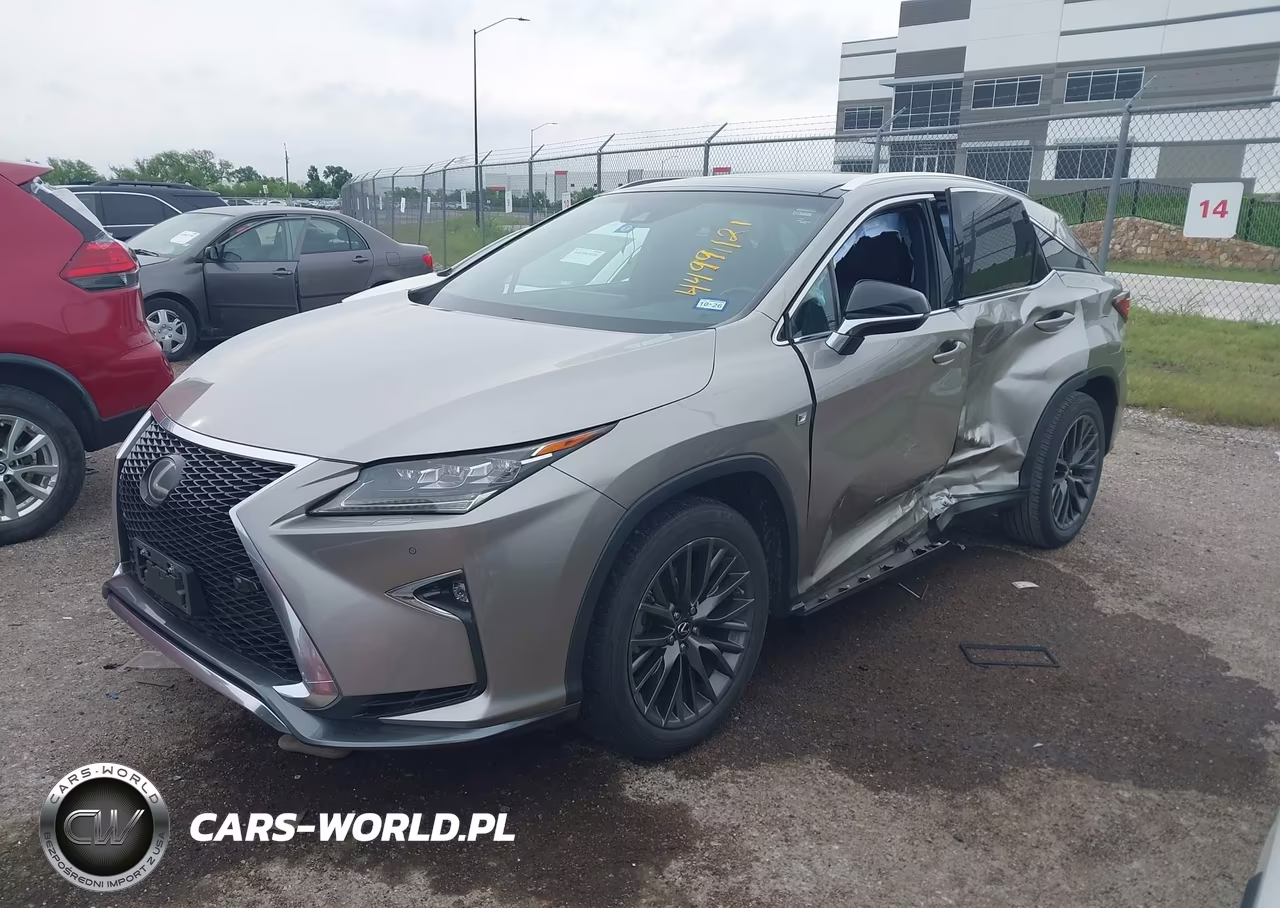 2017 Lexus Rx 350 F Sport VIN:2T2ZZMCA8HC040221 - 2