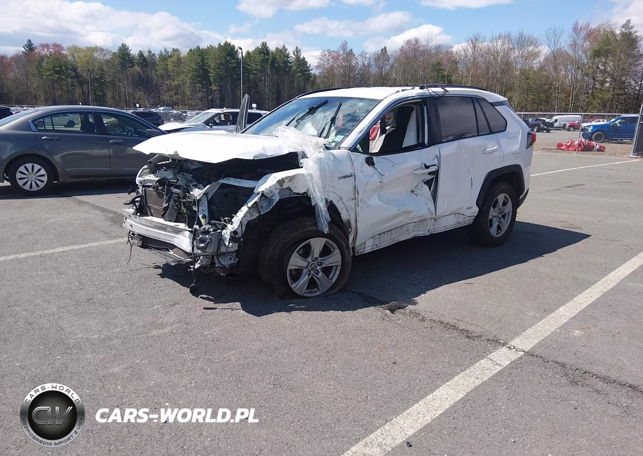 2021 Toyota Rav4 Hybrid Le VIN:2T3MWRFV6MW116490 - 2