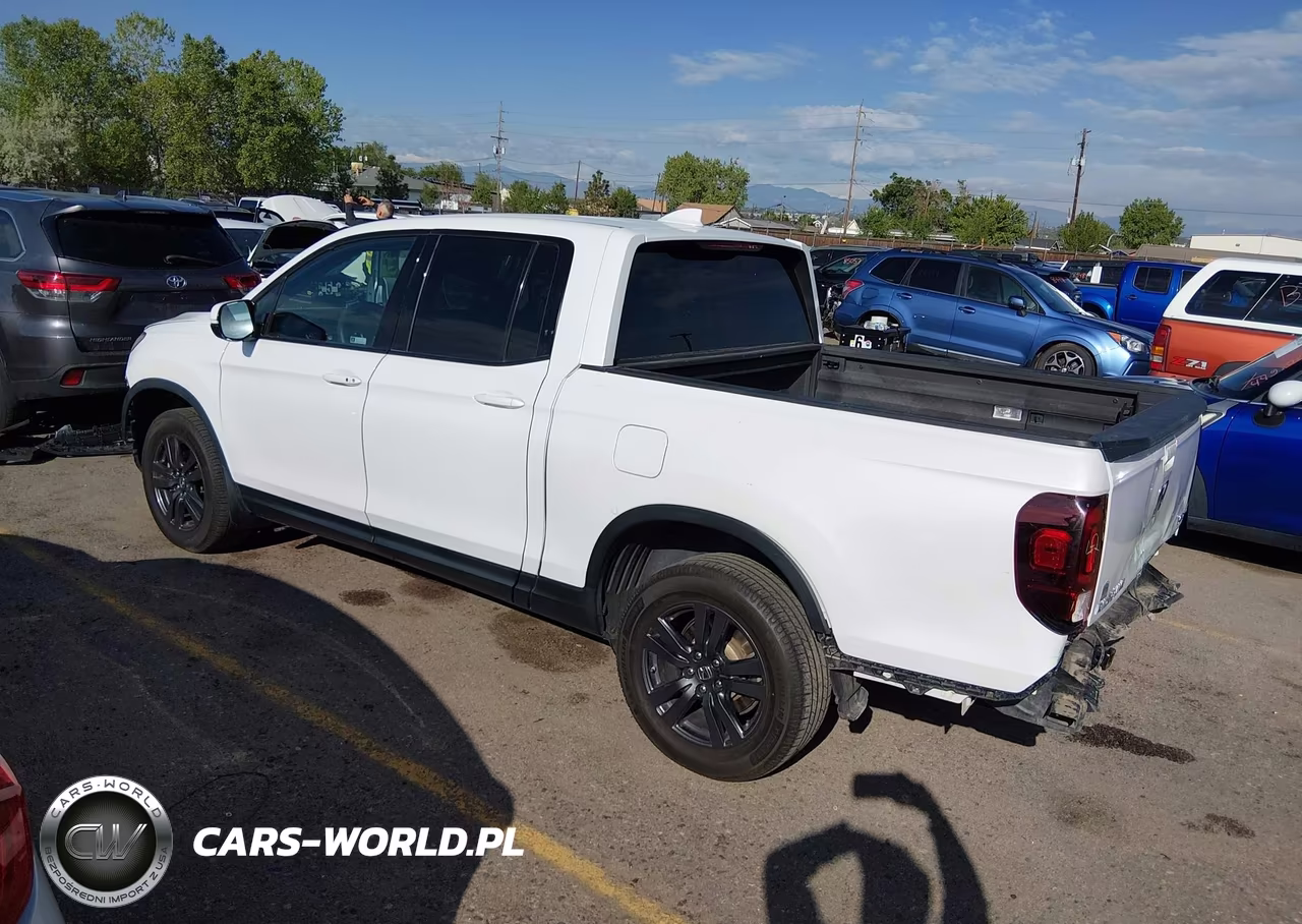 2020 Honda Ridgeline Awd Sport VIN:5FPYK3F19LB025930 - 3