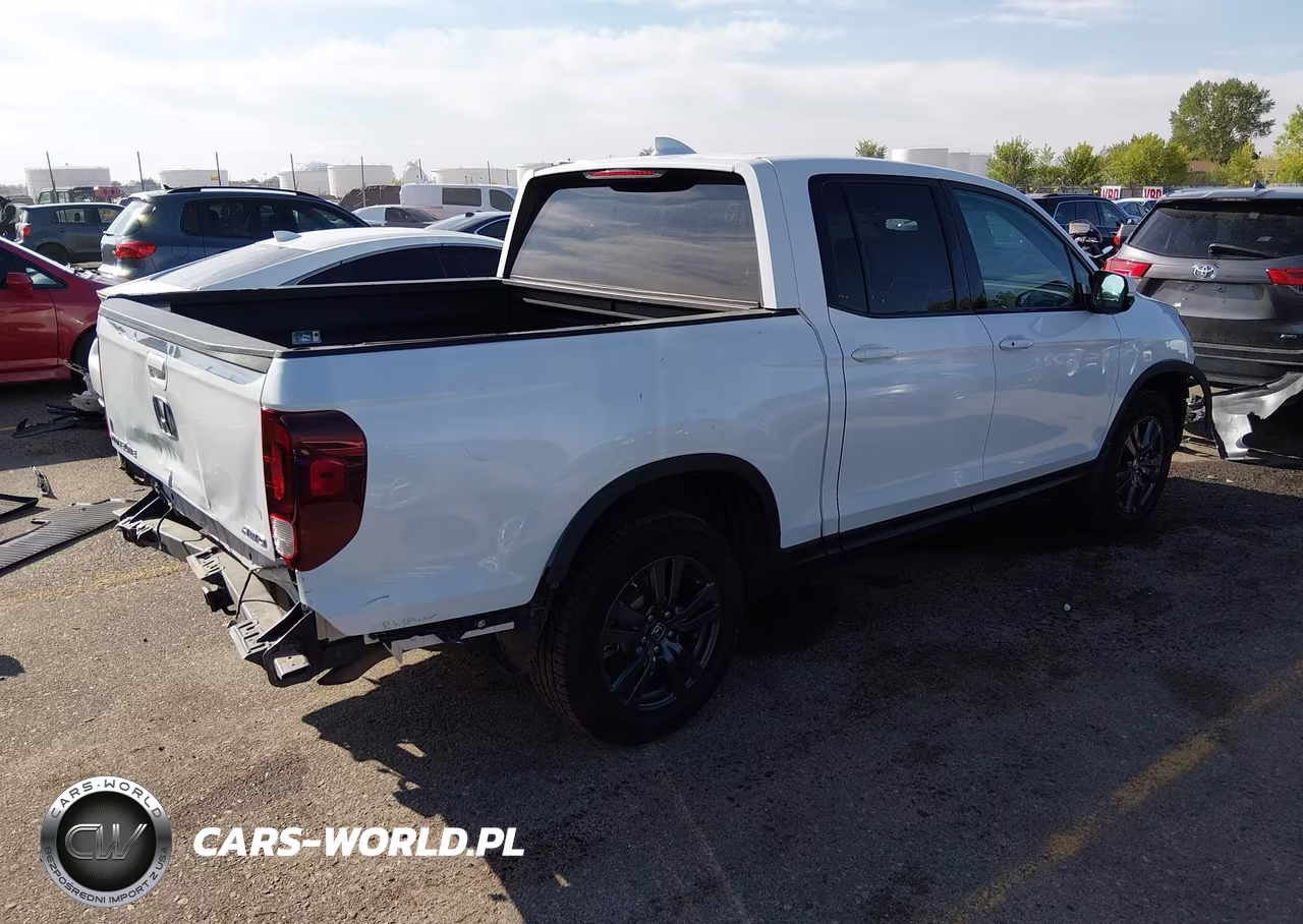 2020 Honda Ridgeline Awd Sport VIN:5FPYK3F19LB025930 - 4