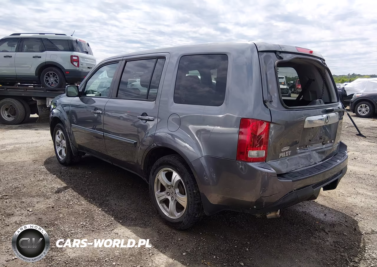 2014 Honda Pilot Ex-L VIN:5FNYF4H62EB034953 - 3