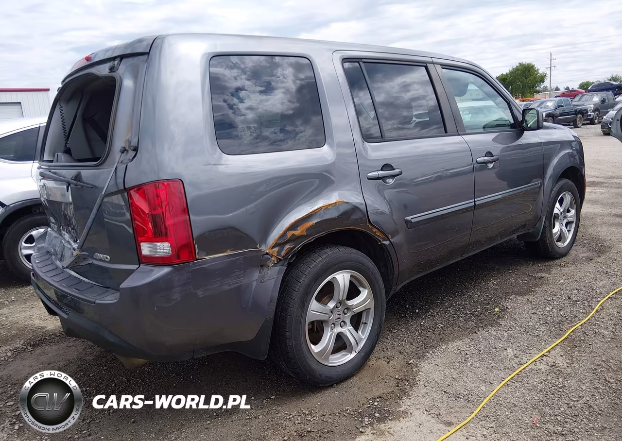 2014 Honda Pilot Ex-L VIN:5FNYF4H62EB034953 - 4