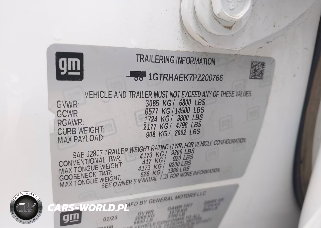 2023 GMC Sierra 1500 2Wd Standard Box Pro VIN:1GTRHAEK7PZ200766 - 9